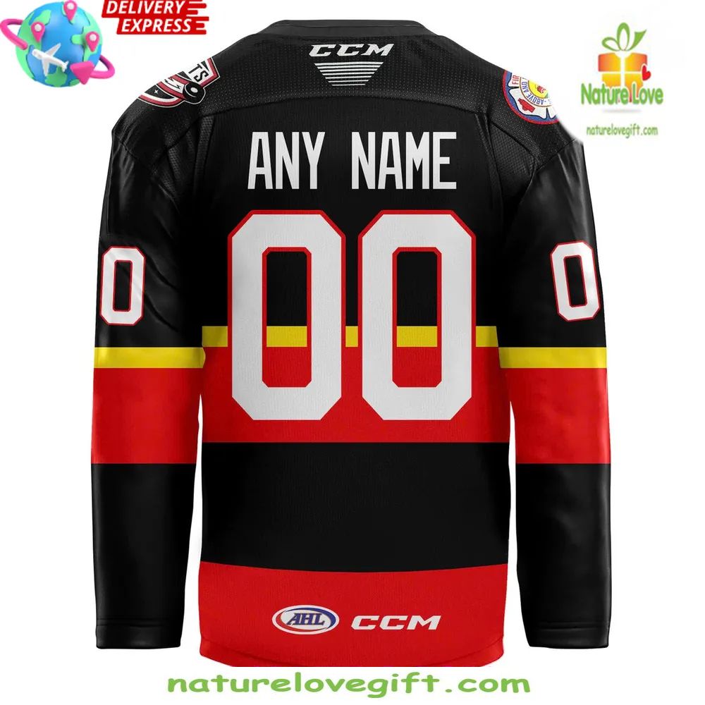Utica Comets 2026 Hockey Jersey Fire Department Edition