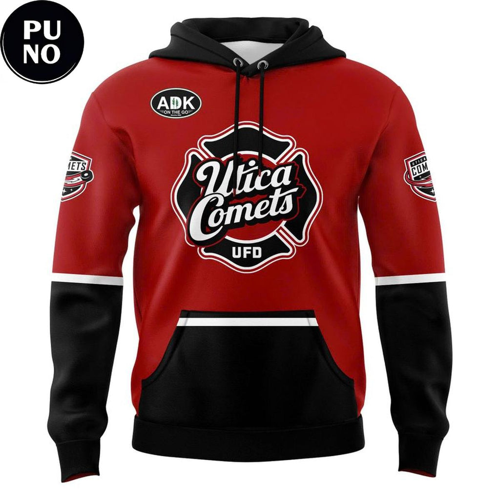Utica Comets Firefighters and EMTs Appreciation Night 2026 Hoodie