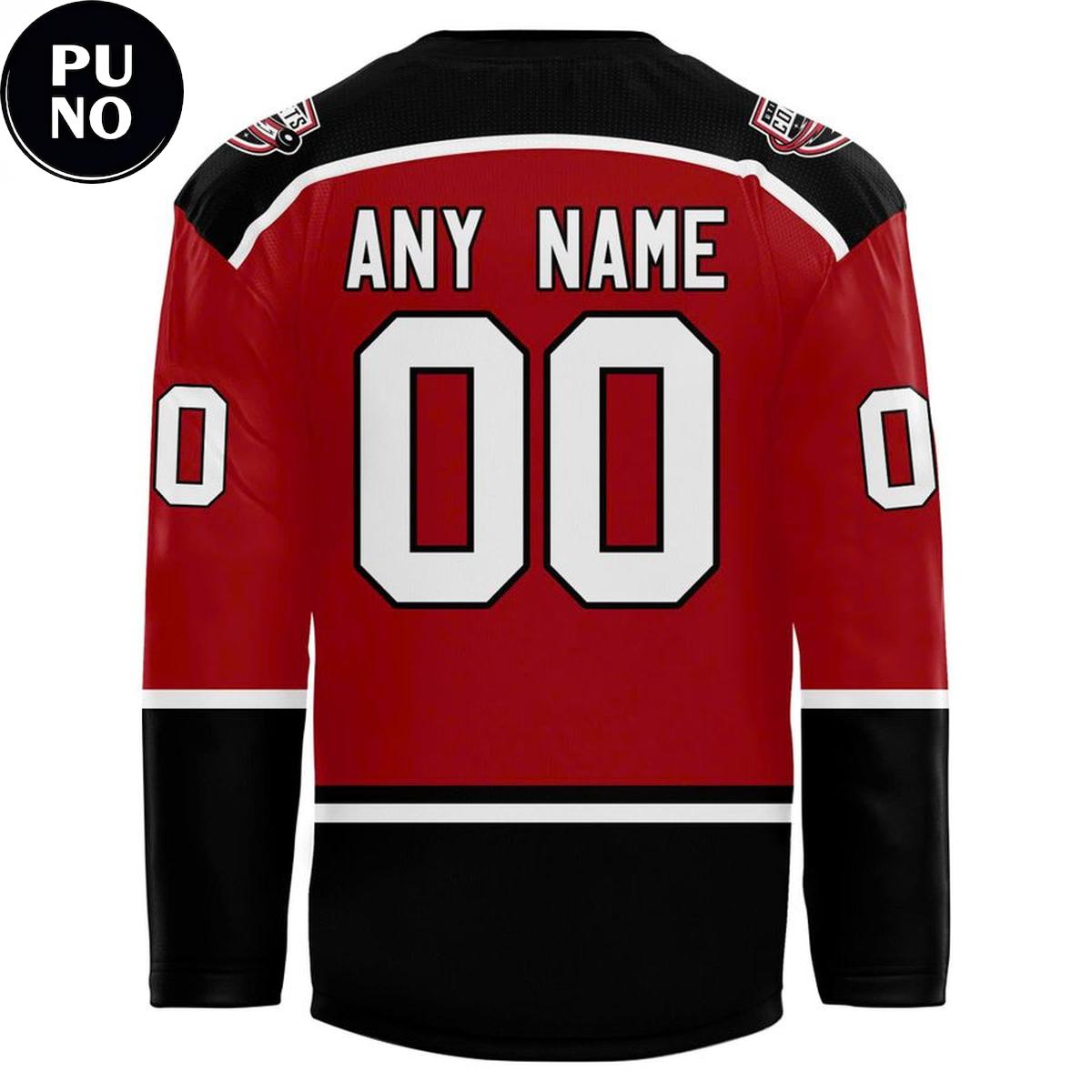 Utica Comets Firefighters and EMTs Appreciation Night 2026 Personalized Hockey Jersey