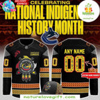 Vancouver Canucks 2026 Indigenous Hockey Jersey Personalized