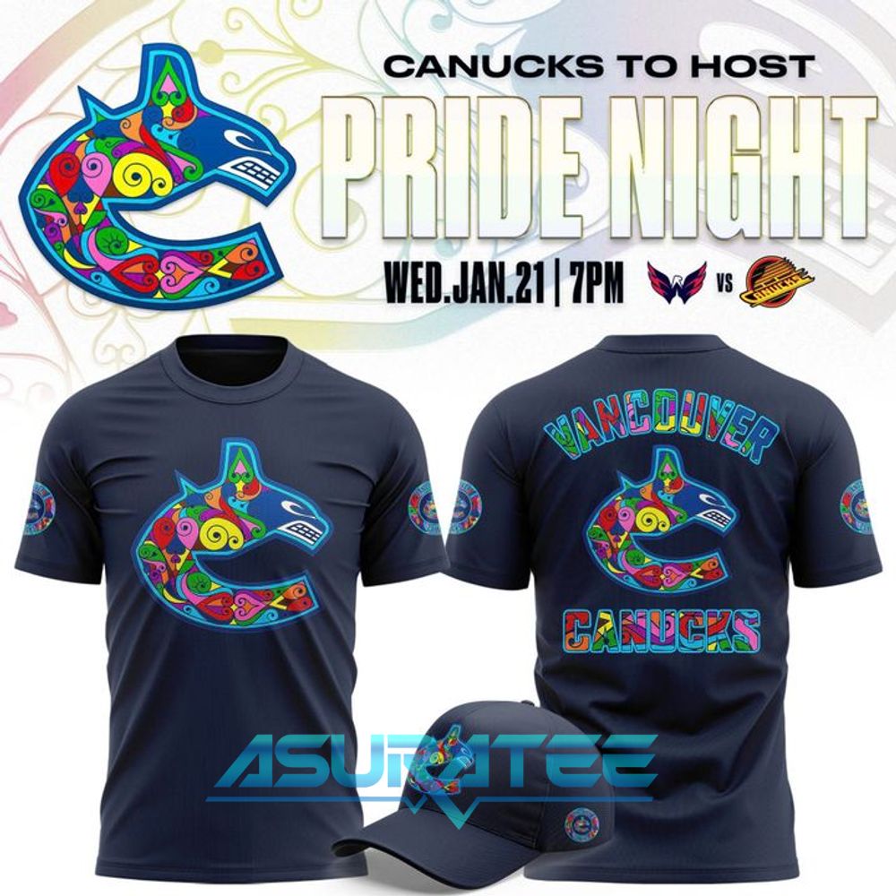 Vancouver Canucks 2026 Pride Night Limited Edition Shirt