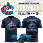 Vancouver Canucks 2026 Pride Night Limited Edition Shirt
