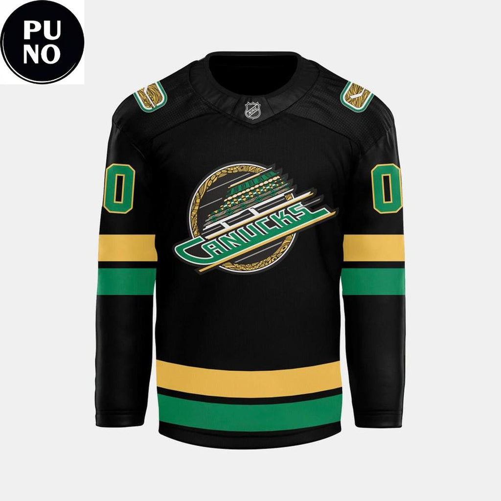 Vancouver Canucks Celebrate Black Excellence 2026 Personalized Hockey Jersey