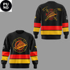 Vancouver Canucks Firefighter Night 2026 Hoodie Shirt