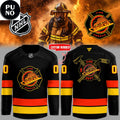 Vancouver Canucks Firefighter Night 2026 Personalized Hockey Jersey