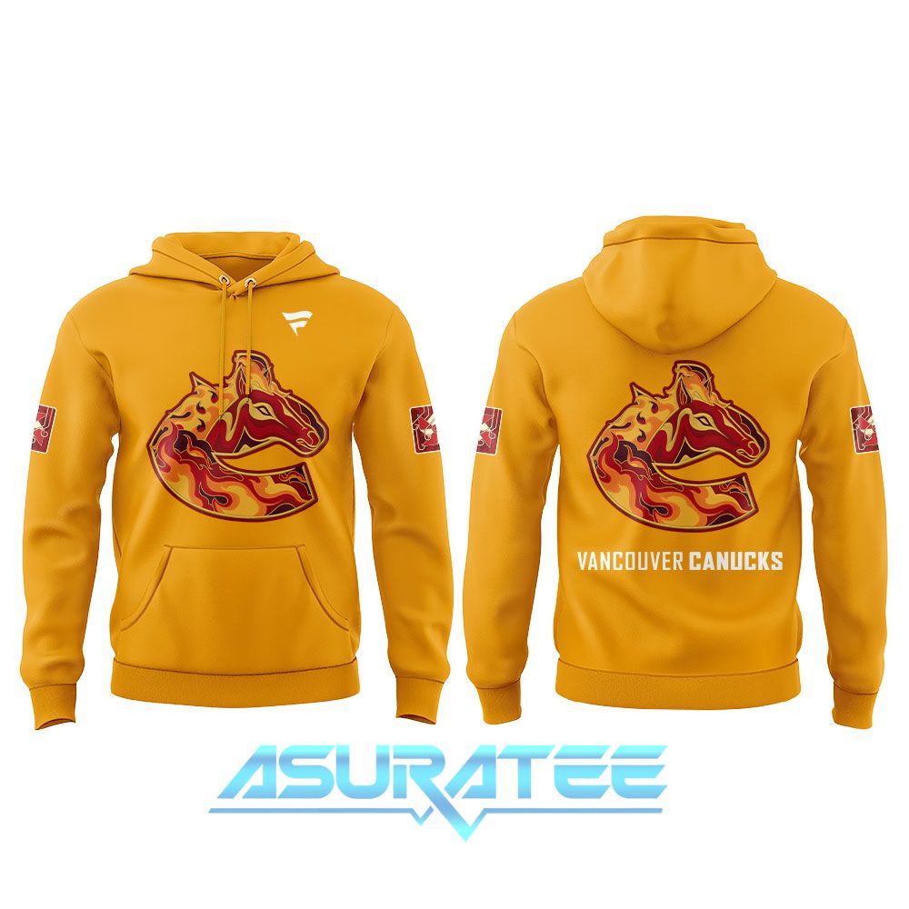 Vancouver Canucks Lunar New Year 2026 Special Hoodie Set