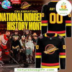 Vancouver Canucks 2026 Indigenous History Month Hockey Jersey