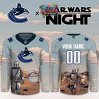Vancouver Canucks Star Wars Night 2026 Limited Personalized Hockey Jersey