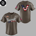 Vanderbilt Commodores 2026 Salute To Service Personalized Baseball Jersey