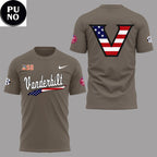 Vanderbilt Commodores 2026 Salute To Service USA Military Hoodie T-Shirt
