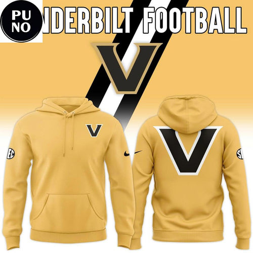 Vanderbilt Commodores Season 2026 Gold Hoodie T-Shirt