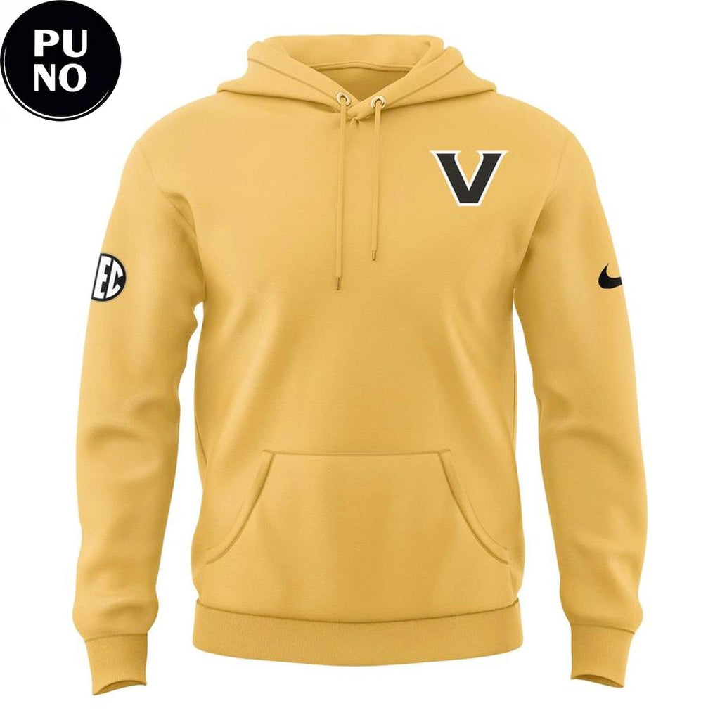 Vanderbilt Commodores Season 2026 Gold Hoodie T-Shirt