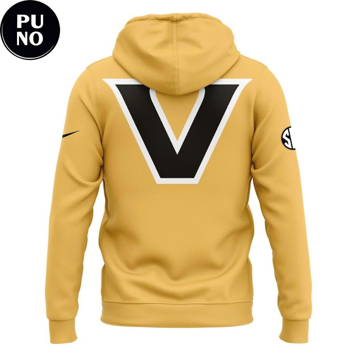 Vanderbilt Commodores Season 2026 Gold Hoodie T-Shirt