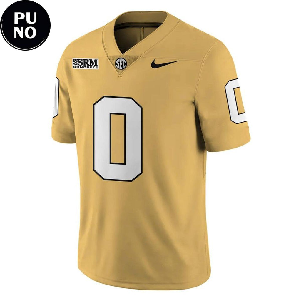 Vanderbilt Commodores Season 2026 Gold Personalized Football Jersey