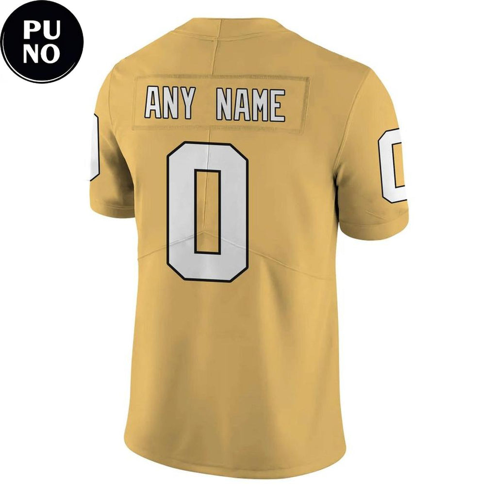 Vanderbilt Commodores Season 2026 Gold Personalized Football Jersey