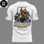 Vaqueros de Bayamon 2026 BSN Campeones Locker Room Hoodie T-Shirt