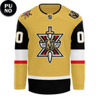 Vegas Golden Knights 2026 Season X Personalized Hockey Jersey