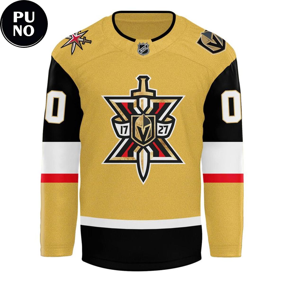 Vegas Golden Knights 2026 Season X Personalized Hockey Jersey