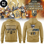 Vegas Golden Knights 2026 Western Conference Champions Stanley Cup Hoodie T-Shirt