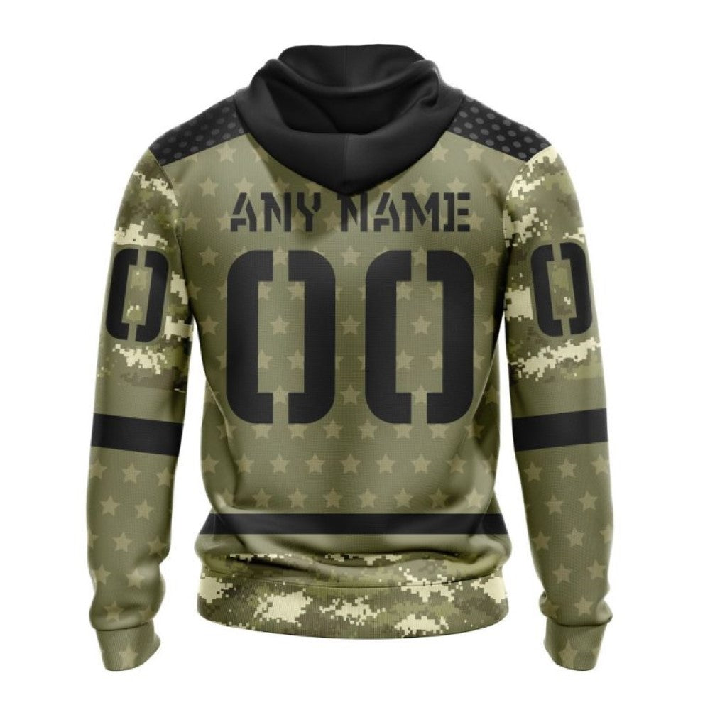 Personalized NHL Vegas Golden Knights Hoodie Special Camo Military Appreciation All Over Print 3D Hoodie Unisex Hoodie