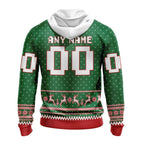 Personalized NHL Vegas Golden Knights Special Ugly Christmas All Over Print 3D Hoodie Unisex Hoodie Tshirt Sweatshirt