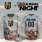 Vegas Golden Knights Star Wars Night 2026 Limited Personalized Hockey Jersey