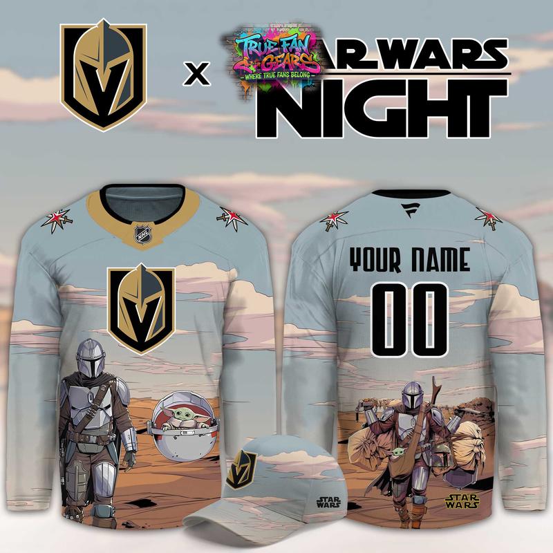 Vegas Golden Knights Star Wars Night 2026 Limited Personalized Hockey Jersey