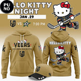Vegas Golden Knights x Hello Kitty Night 2026 Hoodie Shirt