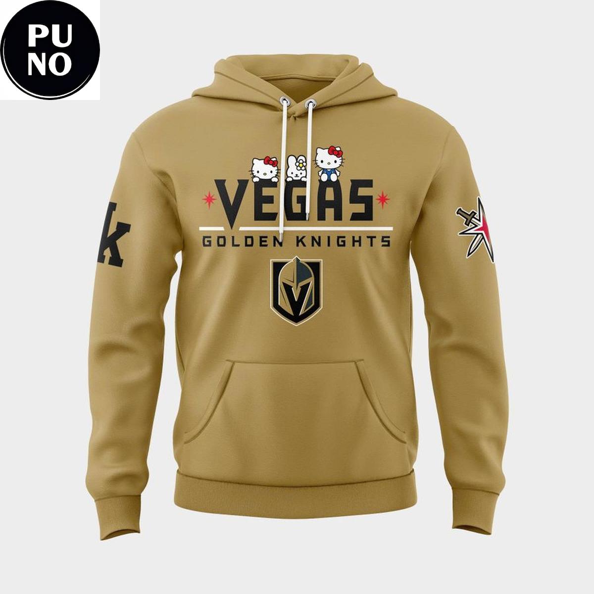 Vegas Golden Knights x Hello Kitty Night 2026 Hoodie Shirt