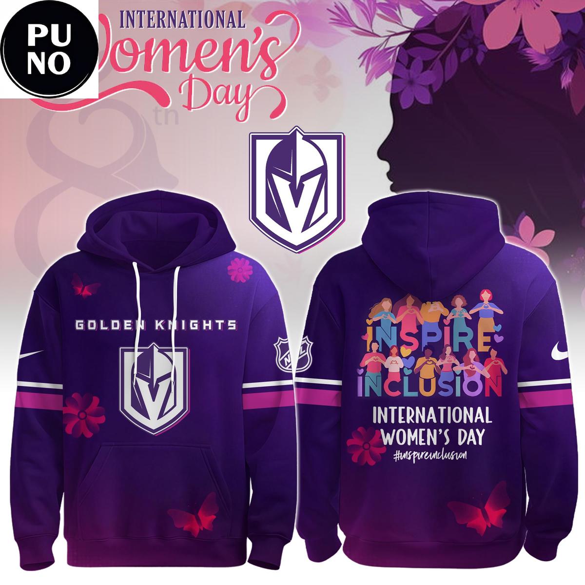 Vegas Golden Knights x International Women’s Day 2026 Hoodie