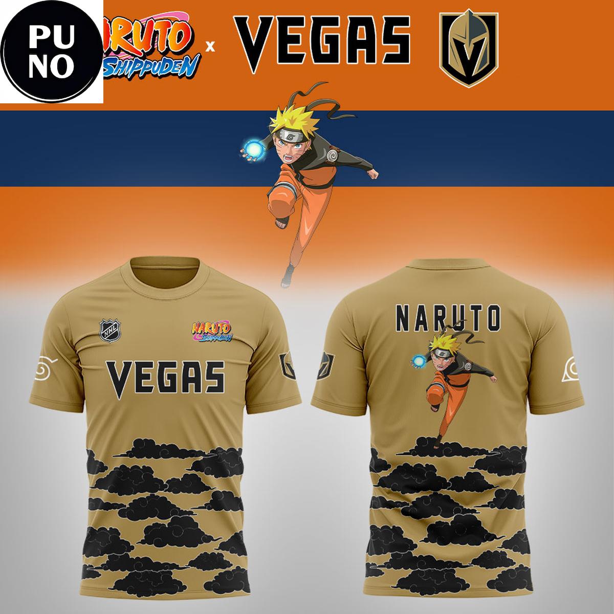 Vegas Golden Knights x Naruto Shippuden Night 2026 Hoodie T-Shirt