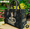 Vegas Golden Knights NHL Minnie Women Leather Hand Bag