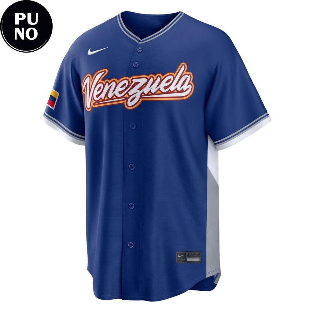 Venezuela Baseball Ronald  Acuña Jr. 2026 World Baseball Classic Baseball Jersey