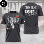 Venezuela World Baseball Classic Champions 2026 The Best Baseball In The World Hoodie T-Shirt
