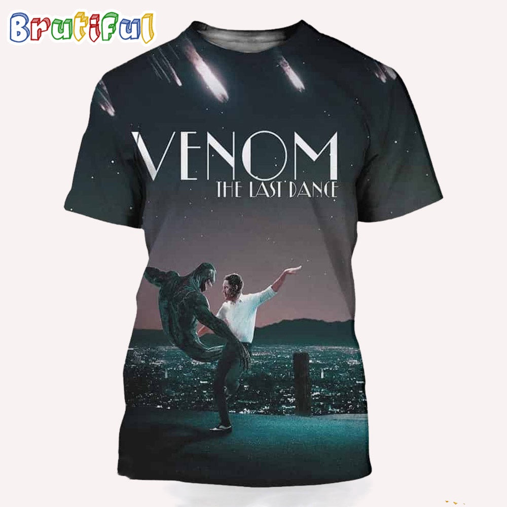 Venom The Last Dance Til Death Do They Part 3D T Shirt, Venom The Last Dance Shirt