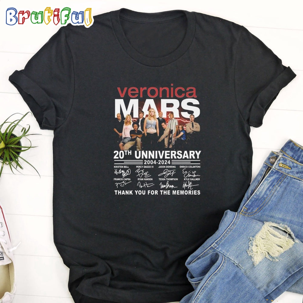 Veronica Mars 20th Anniversary 2004-2024 Thank You For The Memories T Shirt