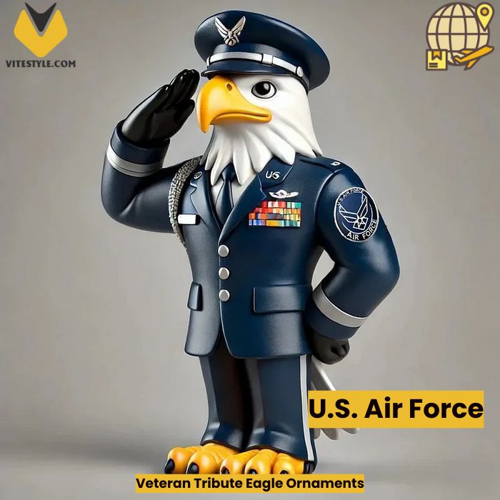 Veteran Tribute Eagle Ornaments