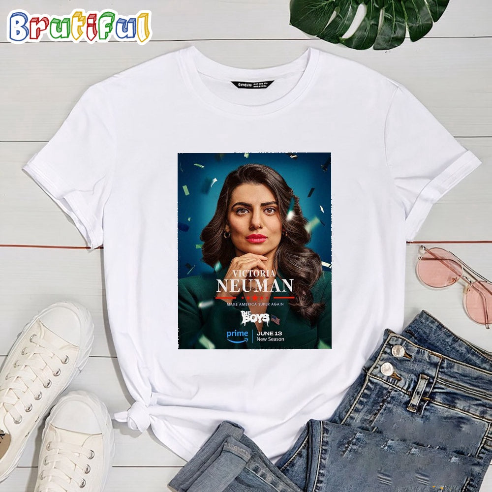 Victoria Neuman Make America Super Again The Boys Season 4 T Shirt