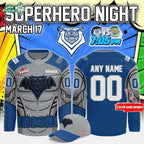 Victoria Royals 2026 Superhero Night Hockey Jersey