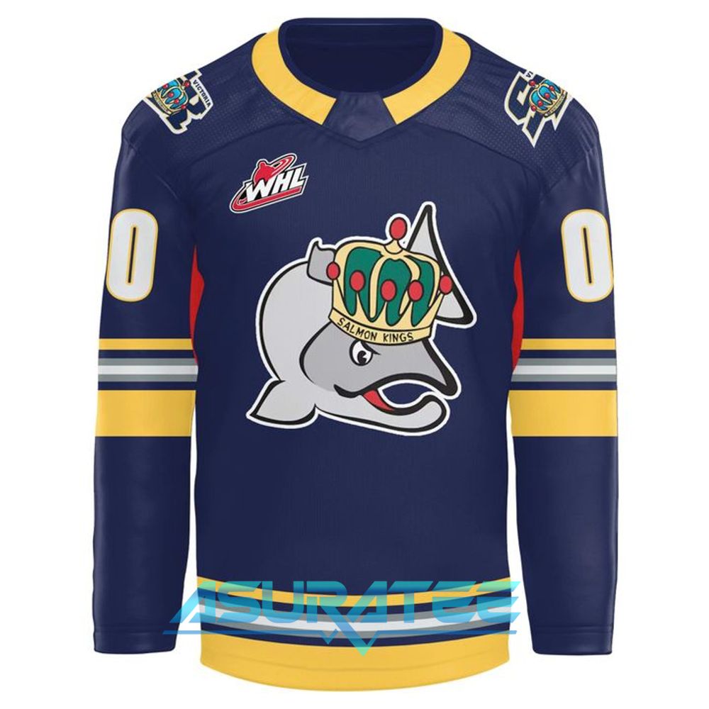 Victoria Royals Salmon Kings 2026 Limited Edition Hockey Jersey