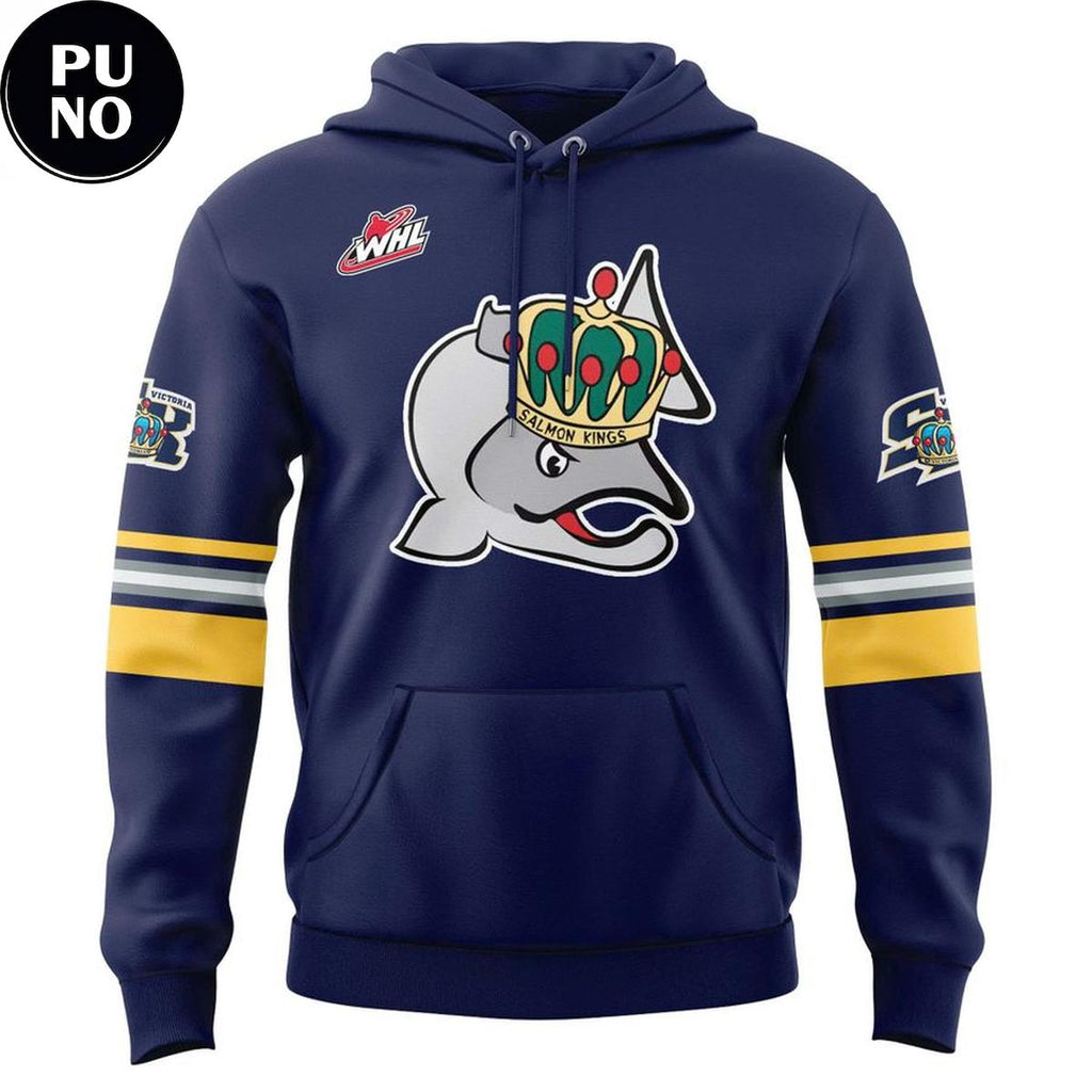 Victoria Royals Salmon Kings Throwback Salmon Kings Night 2026 Hoodie
