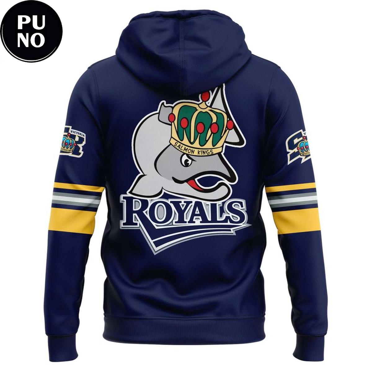 Victoria Royals Salmon Kings Throwback Salmon Kings Night 2026 Hoodie