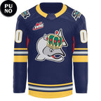 Victoria Royals Salmon Kings Throwback Salmon Kings Night 2026 Personalized Hockey Jersey