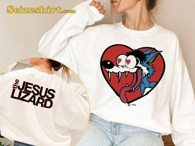 Vintage Jesus Lizard Printed 2 Slides Graphic Shirt