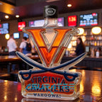 Virginia Cavaliers Wahooowa Whiskey Bottle