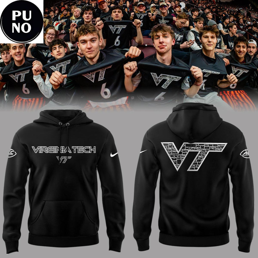 Virginia Tech Hokies Black Out 2026 Hoodie T-Shirt