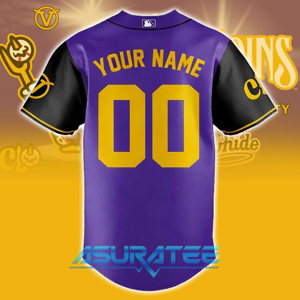 Visalia Rawhide Central Valley Sir Loins 2026 Baseball Jersey