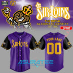 Visalia Rawhide Central Valley Sir Loins Custom Baseball Jersey