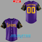 Visalia Rawhide Central Valley Sir Loins Custom Baseball Jersey