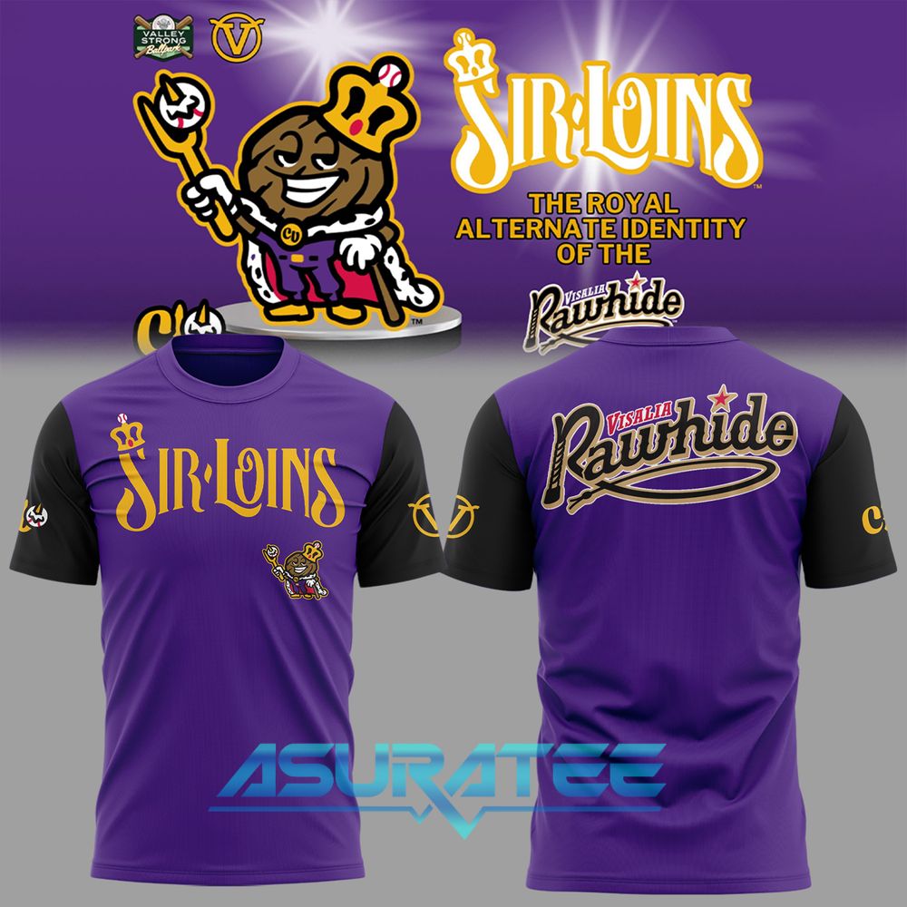 Visalia Rawhide Central Valley Sir Loins Shirt